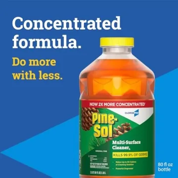 Pine-Sol Multi-Surface Cleaner, 2X Concentrated Pine, 80 Fl Oz