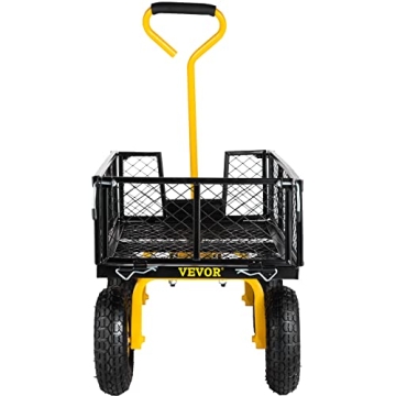 Heavy Duty VEVOR Garden Cart with 500 lbs Capacity