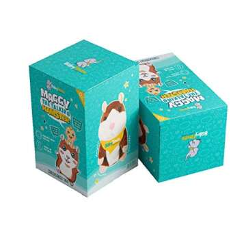 Maggy - Speech therapy toys for toddlers 1-3 , Talking Hamster Toy for kids Repeats What You say toddler speech development toys Gift Sensory Voice Repeating furby Best toys for speech development