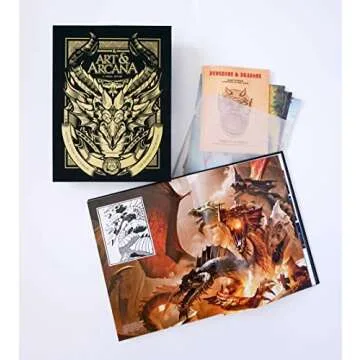 Dungeons & Dragons Art & Arcana [Special Edition, Boxed Book & Ephemera Set]: A Visual History