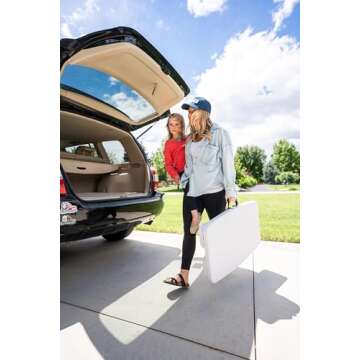 Stansport Compact Kids Picnic Table (G-940), White