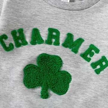 Stylish DOSYZTO St Patrick's Day Toddler Sweatshirt