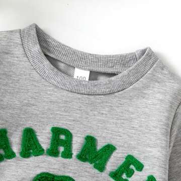 Stylish DOSYZTO St Patrick's Day Toddler Sweatshirt