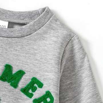 Stylish DOSYZTO St Patrick's Day Toddler Sweatshirt