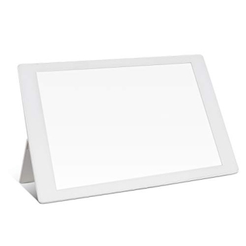 SkyGenius 10000 Lux Light Therapy Lamp - Adjustable Brightness & Timer