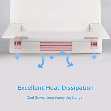 SkyGenius 10000 Lux Light Therapy Lamp Adjustable Brightness