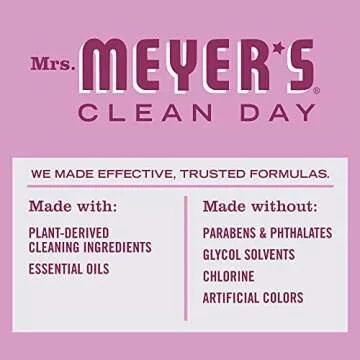 MRS. MEYER'S CLEAN DAY Multi-Surface Cleaner Concentrate, Use to Clean Floors, Tile, Counters, Peony, 32 fl. oz - Pack of 2