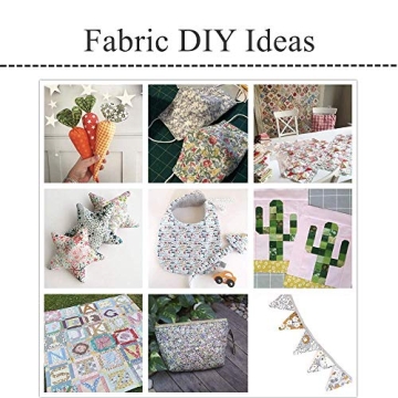 Vintage Floral Precut Fabrics for Crafting 10x10 Cotton Squares