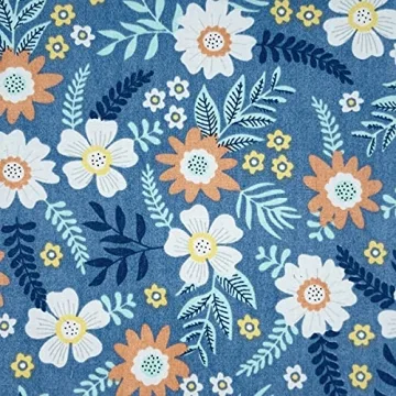 Vintage Floral Precut Fabrics for Crafting 10x10 Cotton Squares