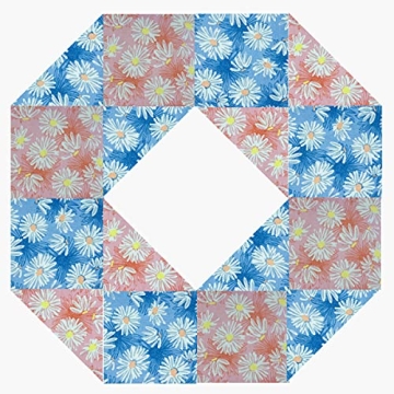 Vintage Floral Precut Fabrics for Crafting 10x10 Cotton Squares