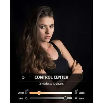 Weilisi 10.5" Ring Light with Tripod for Video & Makeup