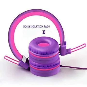ELECDER i37 Kids Headphones for Easy Listening