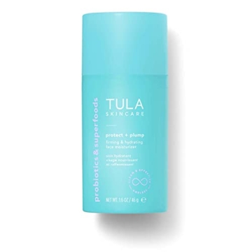 TULA Skin Care Protect + Plump Firming & Hydrating Face Moisturizer - Skincare-First, Daily Ageless ...