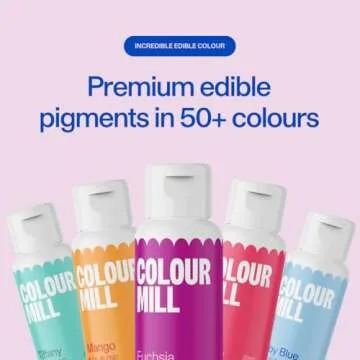 Colour Mill Botanical Food Coloring Set - 6 Vibrant Colors