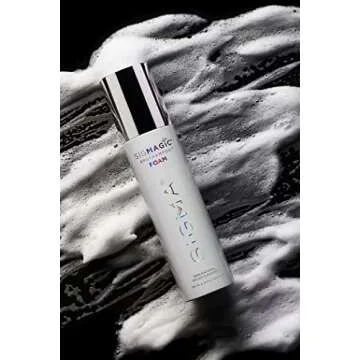 Sigma Beauty Sigmagic Foam Makeup Brush Shampoo – Makeup Brush Cleaner Solution with Professional Grade Formula to Remove Makeup Residue and Build Up on Makeup Brushes & Makeup Sponges (6.76 FL Oz)