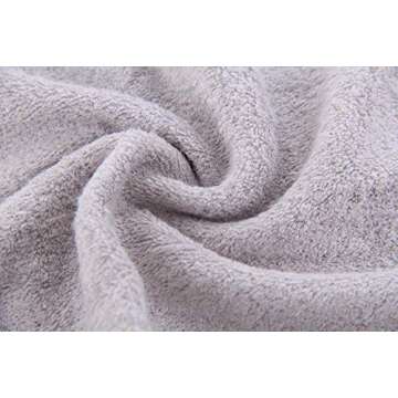 BAMBOO QUEEN 2 Pack Baby Bath Towel - Rayon Made from Bamboo, Ultra Soft Hooded Towels for Babies,Toddler,Infant - Newborn Essential -Perfect Baby Registry Gifts for Boy Girl