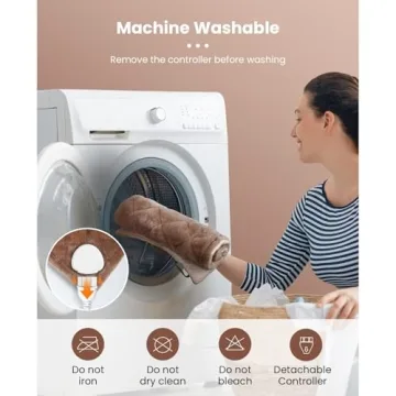 Weighted Heating Pad for Deep Pain Relief and Comfort