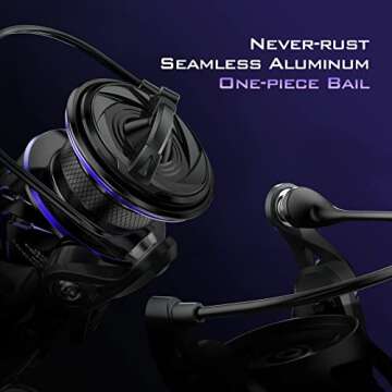 KastKing MegaJaws Elite Spinning Reel - 6.2:1 Gear Ratio