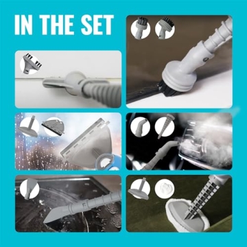 PurSteam 10-in-1 Steam Mop Chemical-Free Floor Cleaner