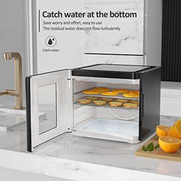 Premium Food Dehydrator with Digital Timer and Control