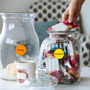 Misofuki 3000 PCS Round Color Coding Dot Labels