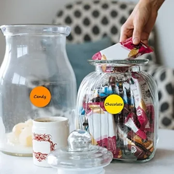 Misofuki 3000 PCS Round Color Coding Dot Labels