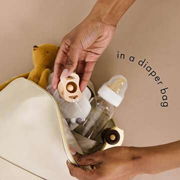 Safe Pop & Go Pacifier with Built-in Case for Newborns