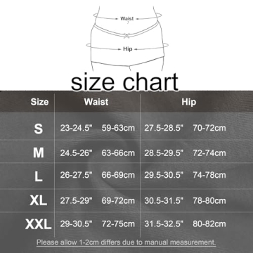 Allxwek Women's Cotton Boy Shorts for Comfort and Style