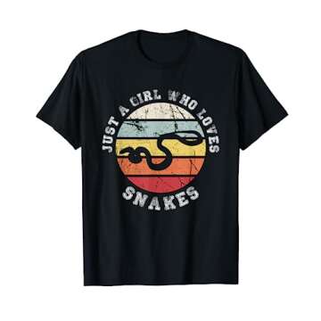 Just a girl who loves Snakes - Snake T-Shirt