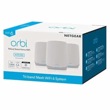 Netgear Orbi Tri-Band WiFi 6 Mesh System for All Homes