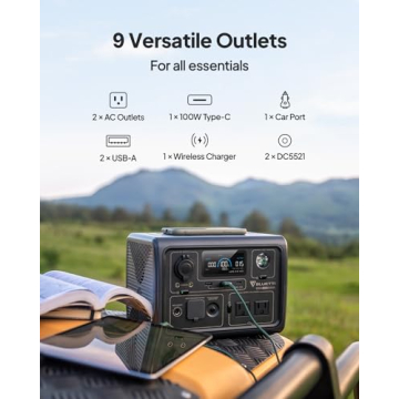 BLUETTI EB3A Portable Power Station with Fast Charging