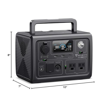 BLUETTI EB3A Portable Power Station with Fast Charging