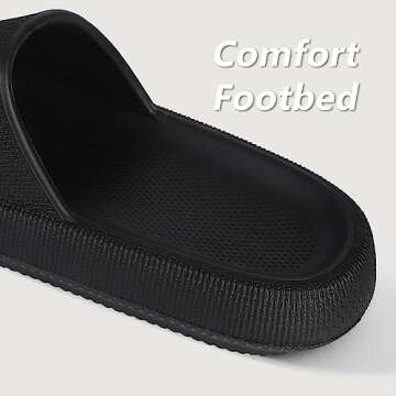 Menore Slippers for Women and Men Quick Drying, Parent-Child EVA Open Toe Soft Slippers, Non-Slip Soft Shower Spa Bath Pool Gym Beach House Sandals for Indoor & Outdoor