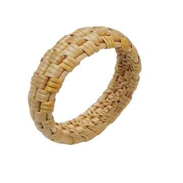Stylish Lightweight Handmade Rattan Bracelets for Women