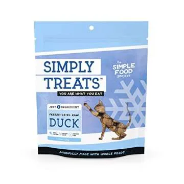 Simple Food Project The Freeze Dried Raw Cat Treats Grain Free, All Natural, with Just 1 Ingredient ...