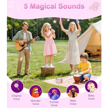 TiMOVO Mini Karaoke Machine with Wireless Microphones