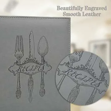 COFICE Recipe Binder - Elegant & Customizable Recipe Organizer