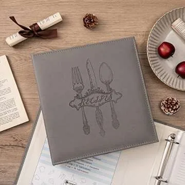 COFICE Recipe Binder - Elegant & Customizable Recipe Organizer
