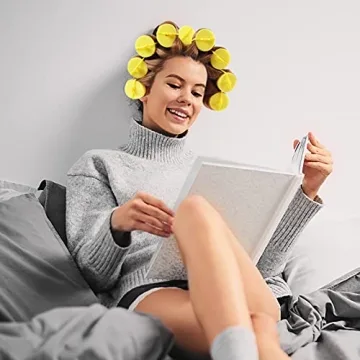 Jumbo Foam Sponge Hair Rollers for Effortless Curls
