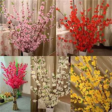Firlar Artificial Cherry Blossom Branches for Home Decor