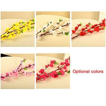 Firlar Artificial Cherry Blossom Branches for Home Decor
