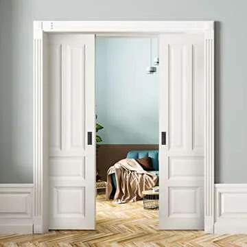 Stylish Ravinte Black Sliding Closet Door Handle for Modern Homes