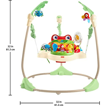 Fisher-Price Jumperoo: Lights, Sounds & Engaging Play Experience