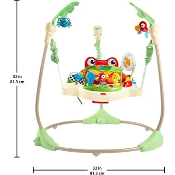 Fisher-Price Jumperoo: Lights, Sounds & Engaging Play Experience