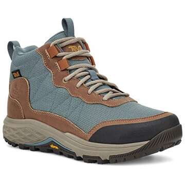 Teva Women's Ridgeview Mid RP Eco-Friendly Hiking Boot in Tan/Trooper