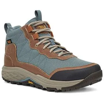 Teva Women's Ridgeview Mid RP Eco-Friendly Hiking Boot in Tan/Trooper
