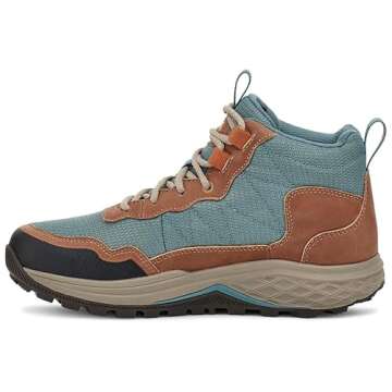 Teva Women's Ridgeview Mid RP Hiking Boot - Eco-Friendly Comfort