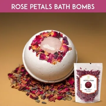 Cure wid Pure Edible Rose Petals 4 oz for Desserts & Skincare