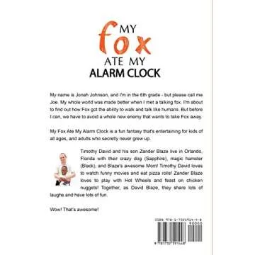 My Fox Ate My Alarm Clock - Unique Clock Design with Realistic Fox Features