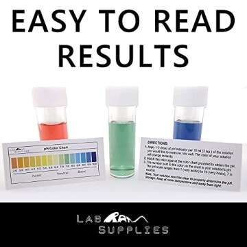 pH Indicator Test Drops, Universal Application (pH 2.0-10.0), 100 Tests| for Drinking Water, Urine, and Saliva | Contains 10 ml Bottle of Solution and 20 ml Screw Top Plastic Bottle